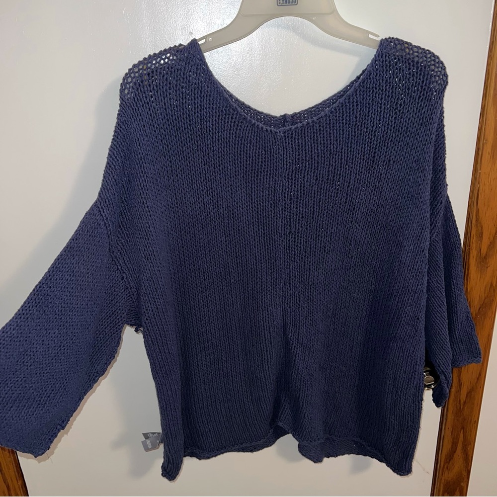 Aerie crochet beach top cover up size S